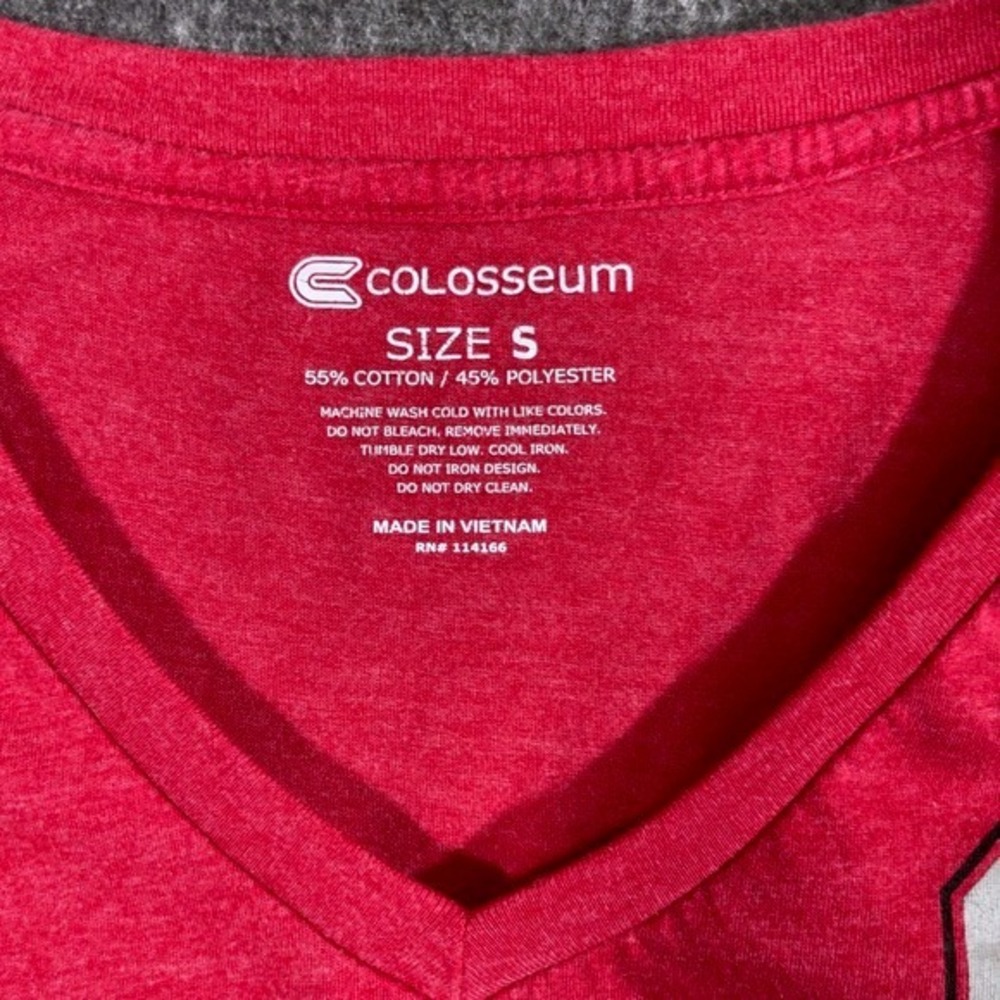 Ohio State Buckeyes Colosseum NCAA V-Neck T-Shirt Women's Small - Picture 3 of 4